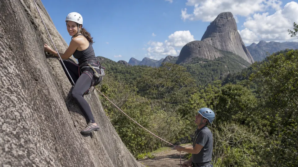 Batismo de escalada (Petrópolis), Petrópolis